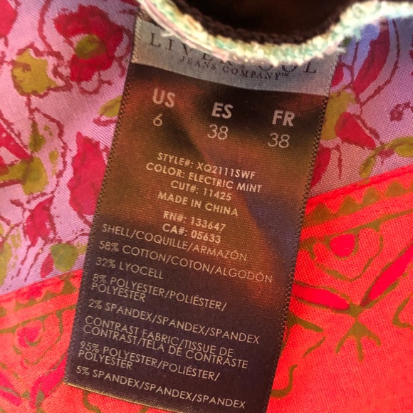 Teal Maternity Pants Ankle Length - Picture 5 of 8